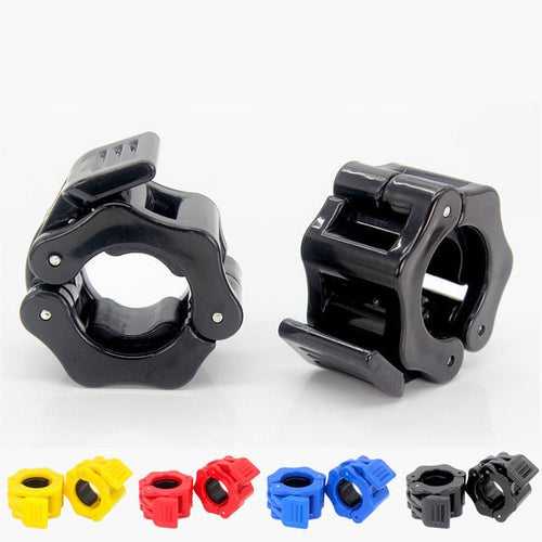 1 pièce de verrouillage 50mm de diamètre, barre Standard, haltère, colliers, Clips de verrouillage, pince d'haltérophilie, gymnastique, Fitness, musculation - Sportivee