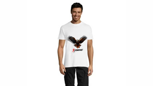 TEE-SHIRT BLANC HOMME 'REGENT avec aigle