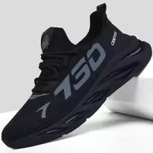 Baskets décontractées à enfiler pour hommes, chaussures de course respirantes, de marche en plein air, d'entraînement, de Tennis, légères et confortables