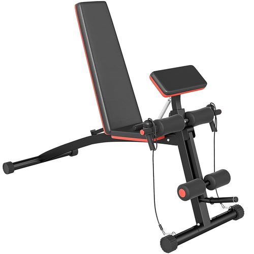Banc de musculation pliant banc de musculation inclinable multifonctionnel pour entraînement complet Machine de Fitness gymnase à domicile pour hommes - Sportivee