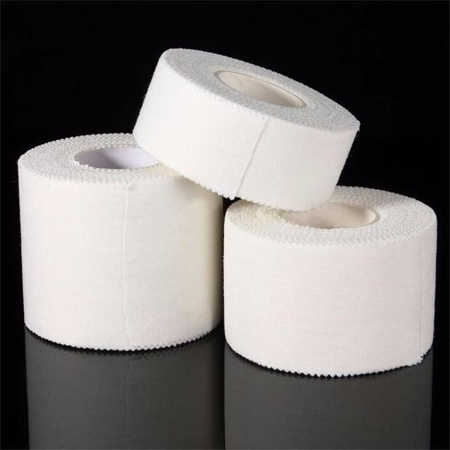 Bande adhésive médicale en coton imperméable, 12.5/25/50mm, Premium, liaison sportive - Sportivee