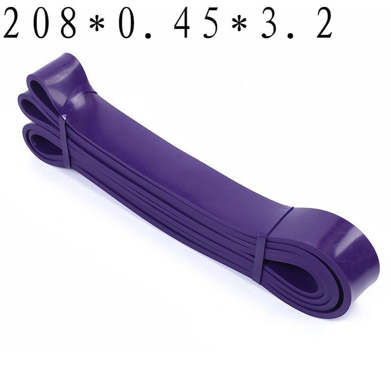Bande de résistance en Latex pour Pilates, entraînement, bande élastique d'exercice pour la force sportive, bande d'assistance de traction, - Sportivee