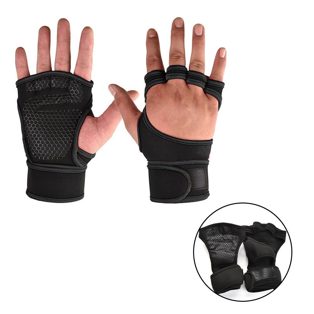 Gants de sport d'entraînement pour hommes et femmes, gants d'entraînement, fitness, musculation, levage, gymnase, main - Sportivee